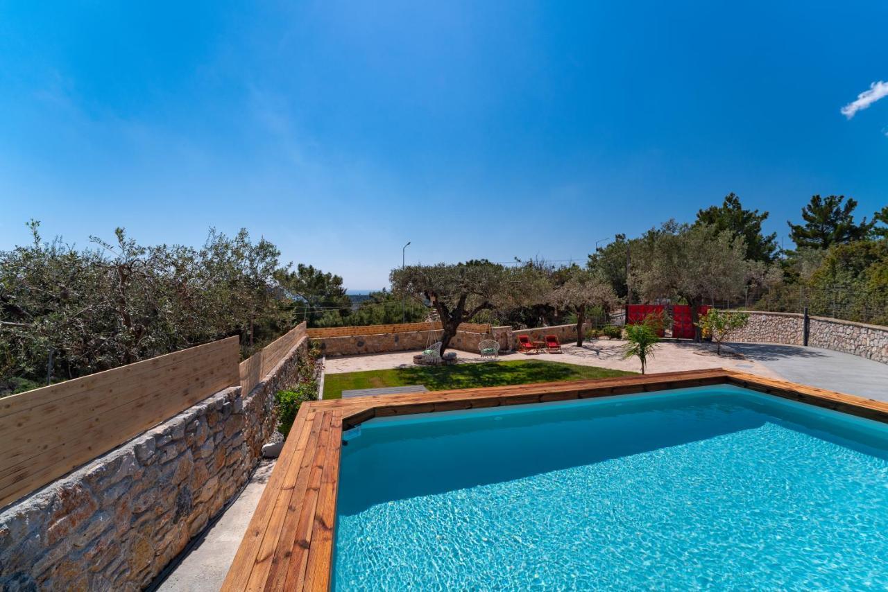 Sea Rock Villa Rodos Archangelos (Rhodes) Exterior foto